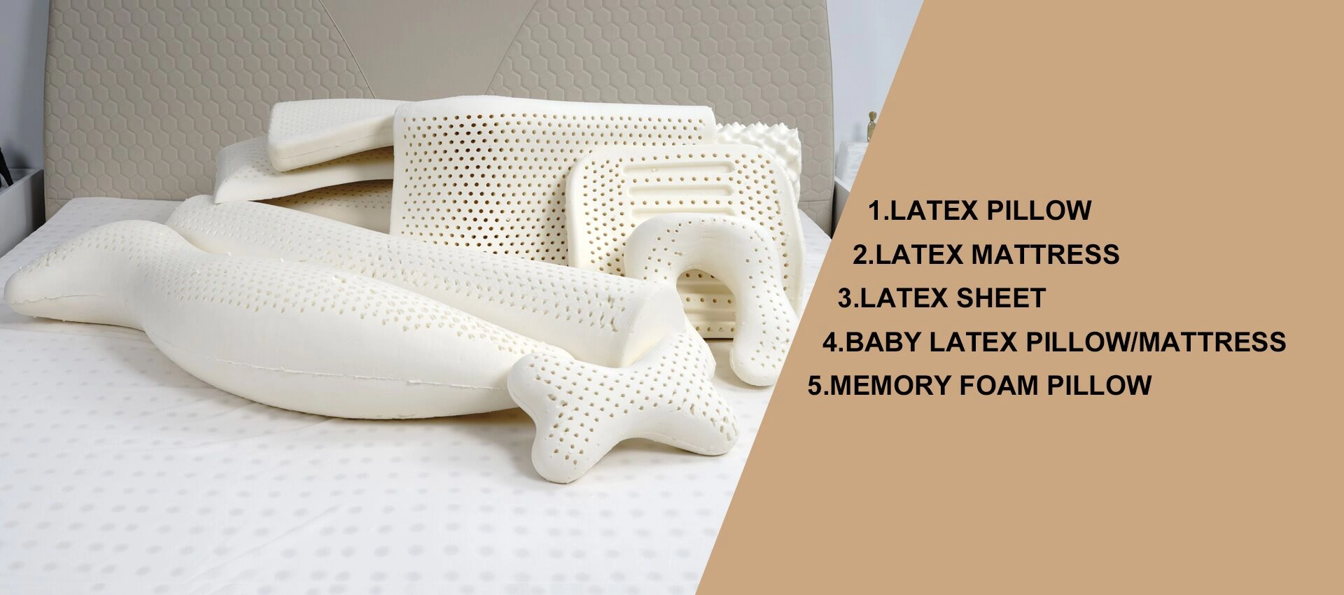 Produits en latex de haute qualité