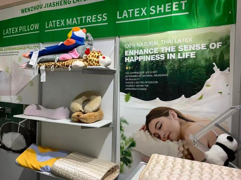 Wenzhou Jiasheng Latex Products Co., Ltd. a participé à Sleep Expo Middle East 2025