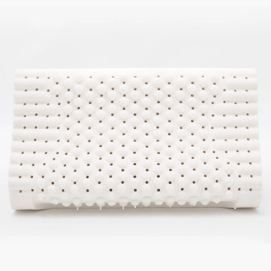 Oreiller de massage de taie d'oreiller blanc